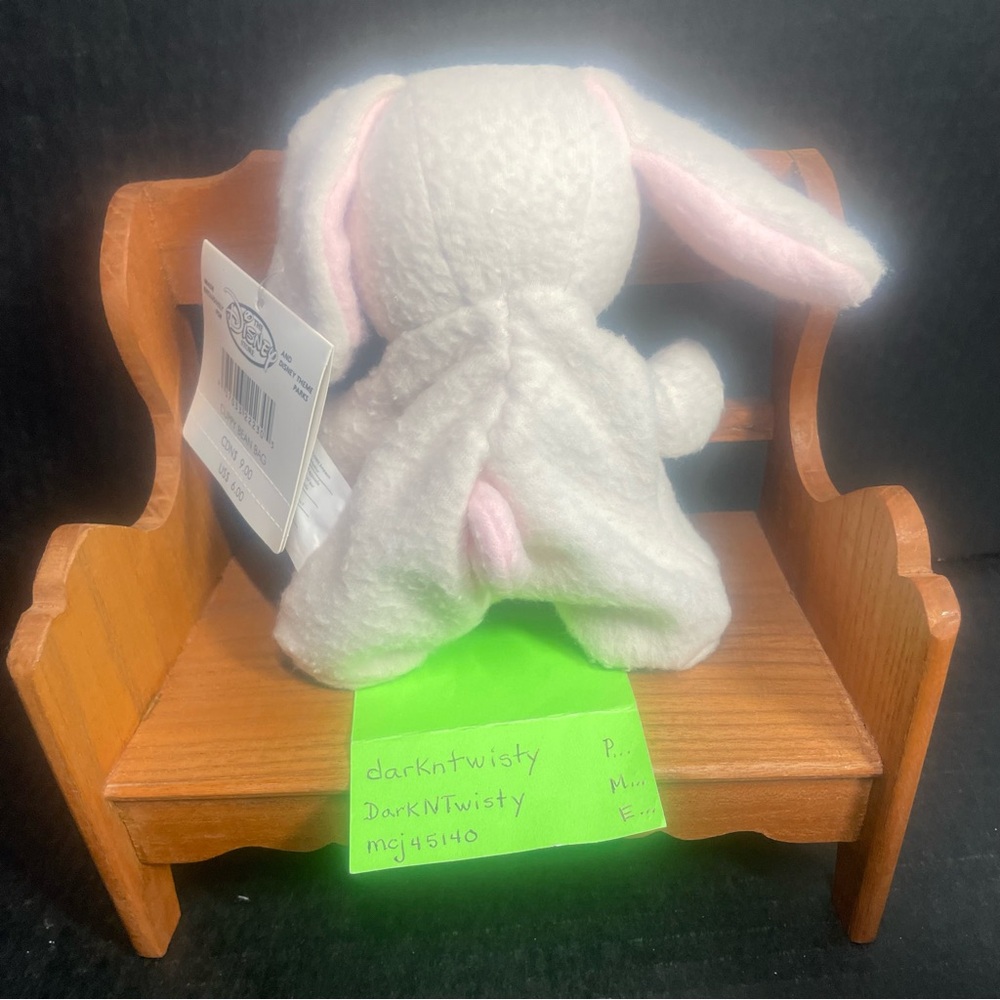 BNWT VINTAGE DISNEY CUPPY BUNNY FROM MOVIE PARENT TRAP 1998 - Picture 9 of 13